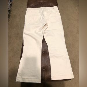 MOTHER petite Hustler Patch Pocket Flood Jeans